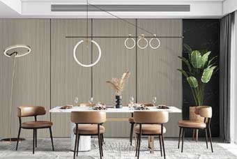 六安轻奢风格-餐厅