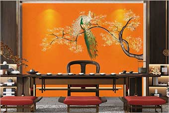 六安森佰汇航空纤维墙咔（春花秋月）