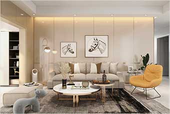 六安客厅空间案例